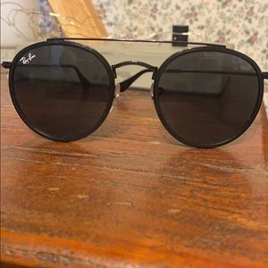 Ray Ban Round Double Bridge Sunglasses